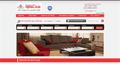 Desktop Screenshot of imobiliariarealizavarginha.com.br